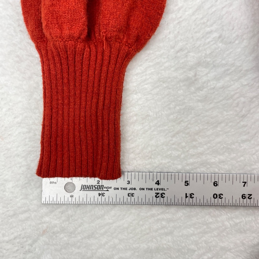 Anthropologie XS Paloma Pumpkin Cowl Neck Sweater Cozy Scandigirl Oversized Warm - Picture 10 of 15